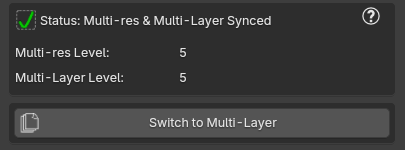 Multi-res Reshape method